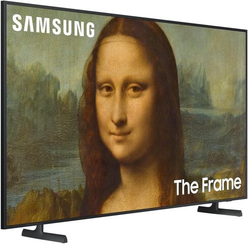 SAMSUNG 43-Inch Class QLED The Frame Series - Quantum HDR Smart TV with Alexa Built-in (QN43LS03BAFXZA, 2022 Model) (Renewed) in Saudi Arabia