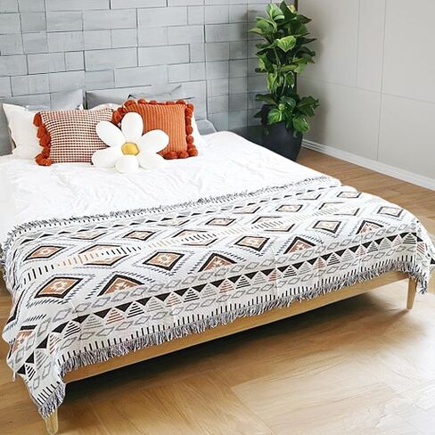 Lqprom Southwest Throw Blankets Aztec Southwest Throws Cover for Outdoor Camping Picnic Tent Beach Travel 51"x63" in Saudi Arabia