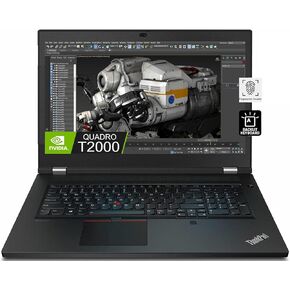 Lenovo Thinkpad P17 17.3" FHD IPS (Intel 6-Core i7-10750H, 64GB RAM, 2TB PCIe SSD, Quadro T2000 4GB Graphics) Mobile Workstation Laptop, Backlit, Thunderbolt, Fingerprint, Windows 10/11 Pro