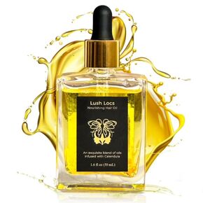 Rosemary Oil for Hair Growth Infused With Peppermint Oil, Tea Tree Oil, Lemongrass Essential Oil | Light Weight Hair Oil for Locs Dreads, Sisterlocks | Scalp Massager Loc Oil by NVLX Labs - 1.6 Oz