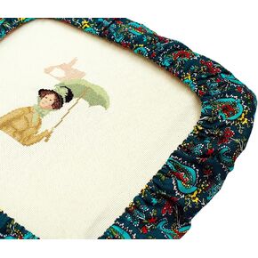 Cross stitch Grime Guard for q-snap 8x8 inches and Needle minder embroidery frame cover qsnap Needlework Frame for cross stitch kit cross stitch organization cross stitching for beginners qsnap