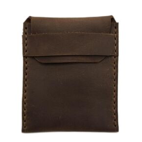 Leather Cardholder, Handmade Minimalistic Wallet, Minimalistic Leather Cardholder, Hide Wallet, Crazy Horse Wallet