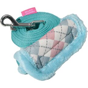 Pinkaholic New York Jasmine Dog Leash Flower Pattern for Small Dog, Black, Medium