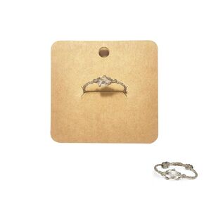 Handmade Healing Quartz Crystal Rings, Adjustable Hand-woven Raw Crystal Stone (3-6mm) Rings