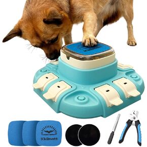 Dog Slow Feeder Interactive Toy, Dog Food Puzzle Toy for Entertainment 2 Levels, Dog Treat Puzzle Food Dispenser for All Breeds Smart Dog, Dog Enrichment Toys for Brain Training
