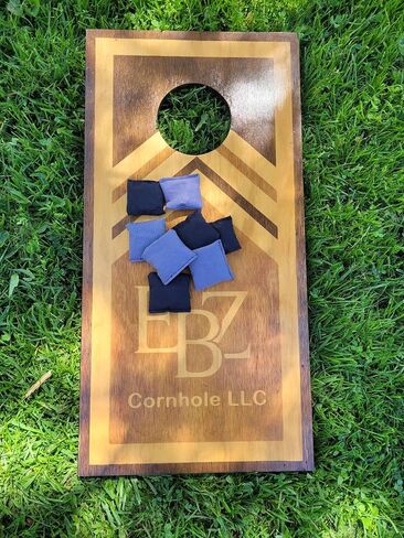 2 inch mini bean bag toss black and grey cornhole replacement bags all weather in Saudi Arabia