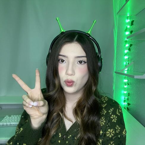 Small Alien Antenna for Headphones (Neon Green) in Kuwait