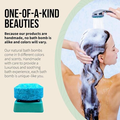 Shampoo & Conditioner Set, All-Hair types, Hair Soap, Shine, Handmade, Natural, Essential Oils, Shea Butter, Travel Soaps, Hair Gift Set, 2-Pack in Saudi Arabia