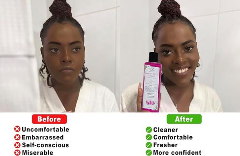 Pretty + Kitty Yoni Gel, 100% natural daily refreshing feminine and body gel,intimate all-over body wash, pH Balance, Removes Odor, menstrual support, teens and adults, Handcrafted in the USA,8 Fl Oz in Saudi Arabia