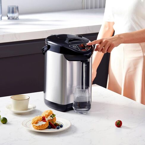 VEVOR Hot Water Dispenser 5.3 Qt/169 oz, Water Boiler and Warmer, 4 Warmer Temperatures, 3-Way to Dispense for Tea, Coffee and Baby Formula in Saudi Arabia