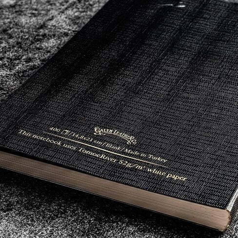 Galen - Tomoe River Paper Notebook - A5 Size - Blank - 400 Pages - Fountain pen friendly in Saudi Arabia