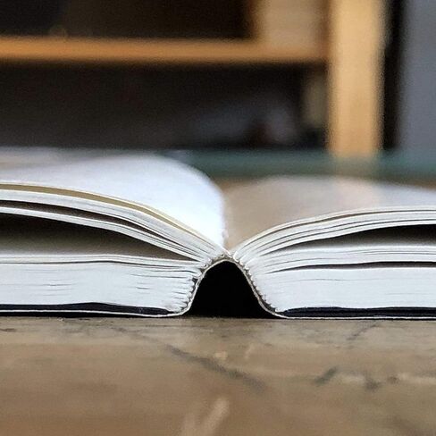 Galen - Tomoe River Paper Notebook - A5 Size - Blank - 400 Pages - Fountain pen friendly in Saudi Arabia