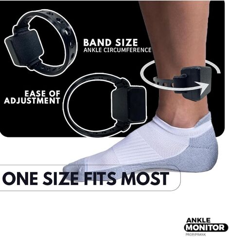 Fake/Prop - Ankle Monitor, House Arrest Bracelet, GPS Tracker in Saudi Arabia