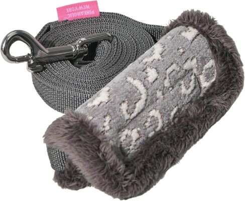 Pinkaholic New York Jasmine Dog Leash Flower Pattern for Small Dog, Black, Medium in Saudi Arabia