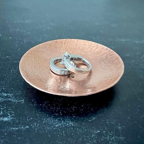 Handmade I Still Do Hammered Copper Ring Or Trinket Holder Dish, Gift for Her or Him, Anniversary, Birthday, Wife, Bride, Husband, Girlfriend in Saudi Arabia