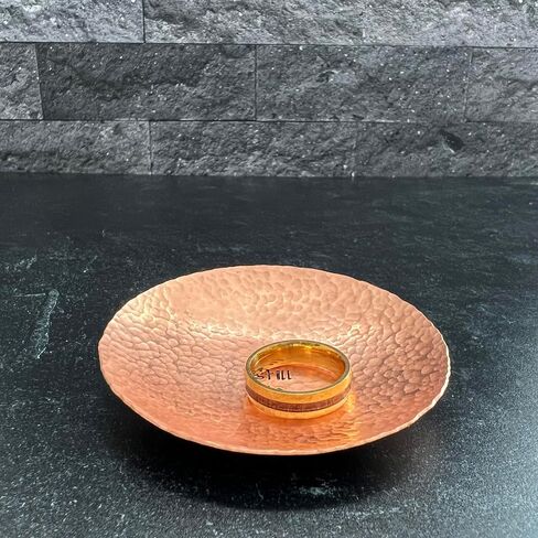 Handmade I Still Do Hammered Copper Ring Or Trinket Holder Dish, Gift for Her or Him, Anniversary, Birthday, Wife, Bride, Husband, Girlfriend in Saudi Arabia