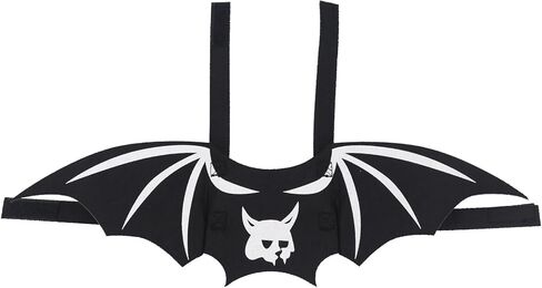 Pet Cat Bat Wings for Halloween Party Decoration, Dog Cosplay Bat Costume,Puppy and Cat Dress Up Accessories (Black, Small) in Kuwait