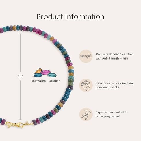 Green Aventurine Gemstone Beaded Choker Necklace for Women 14K Gold Bow Birthstone Beads Chokers in Saudi Arabia