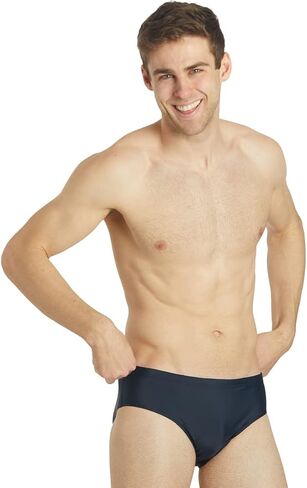 Men's Chlorine-Resistant Swim Briefs with UPF 50+ Sun Protection, Comfort Fit & Adjustable Drawstring Waist in Saudi Arabia