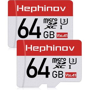 128GB MicroSDXC Card, UHS-I High Speed up to 100MB/s Micro SD Card with Adapter, C10 U3 V30 A1, 4K UHD Video Memory Card for Tablet/Switch/Phone/Surveillance/Dash Cam/Drone/Gopro/DSLRs