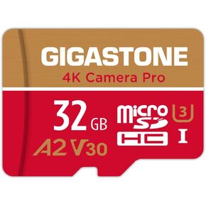 [5-Yrs Free Data Recovery] Gigastone 512GB 2-Pack Micro SD Card, 4K Game Pro, A2 V60 MicroSDXC Memory Card for Gopro, Action Cams, 4K UHD Video, Up to 160/100 MB/s, UHS-I U3 C10 with Adapter