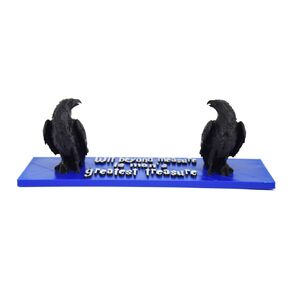 Magic Wand Display Stand with Eagles (With motto)