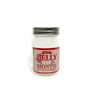 JELLY of the MONTH Club EMPTY Mini Jelly Jar | 5oz Fill Yourself Jar | COMES EMPTY | National Lampoon's Christmas Vacation