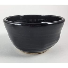 Black Pottery Shaving Bowl for Men