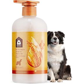 Arf Arf Dog Shampoo Silky & Conditioning, Hydrating Oatmeal Formula 16oz, Smooth Coat Wash, Honey-Infused, Pet-Friendly, pet Shampoo and Conditioner, Made for All Breeds
