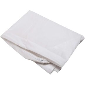 Furhaven Dog Bed Liner Water-Resistant Foam Mattress Protector Cover - White, Medium