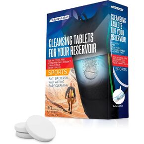 Hydration Backpack Cleaning Tablets - (36 Tablets) Great for Reservoir Pack or Hydration Bladder Kit, Individually Packed, Quickly Removes Stubborn Stains & Odors