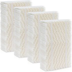 Pokin Humidifier Filter HDC411 Compatible with AIRCARE Essick Air HDC411 Emerson MoistAIR HD1205 HD12050 HD1211 HD12110 Replacement Wicking Filter Sears Super Wick Filter (Upgraded Version) 4 Pack