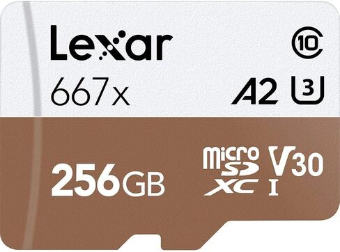 Lexar Professional 667x Video 128GB microSDXC UHS-I Card (LSDMI128VBNA667A) in Saudi Arabia