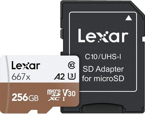 Lexar Professional 667x Video 128GB microSDXC UHS-I Card (LSDMI128VBNA667A) in Saudi Arabia