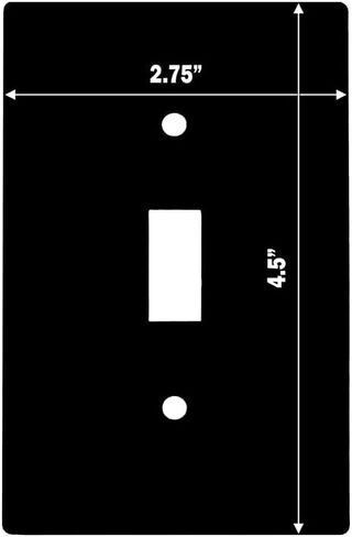 Decorative Wall Switch Cover Plate - Race Cars Child Decor Switch Plate - Great for Nursery Room With Blues, Reds, Oranges, and Blacks (Single Toggle Switch Cover) in Saudi Arabia