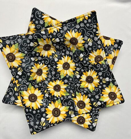 Two Sunflowers and Bees Plate Cozies, Plate holders, 210 in Saudi Arabia