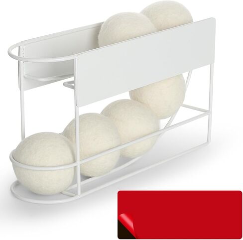 حامل كرة مجفف مغناطيسي لغرفة الغسيل، حاوية كرة مجفف حديدية، منظم كرات مجفف لغرفة الغسيل، موزع كرة مجفف للتخزين، موزع كرة مجفف للتخزين، (الكرات غير متضمنة) in Kuwait