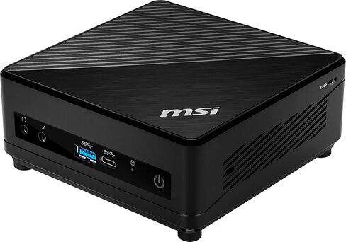 MSI كمبيوتر صغير كوبي 5 بمعالج انتل كور i5-10210U وذاكرة 8GB وSSD 250GB وWiFi 6 وبلوتوث 5.1 وUSB نوع C وشاشة مزدوجة صامتة وويندوز 11 هوم (10M-691US) in Saudi Arabia