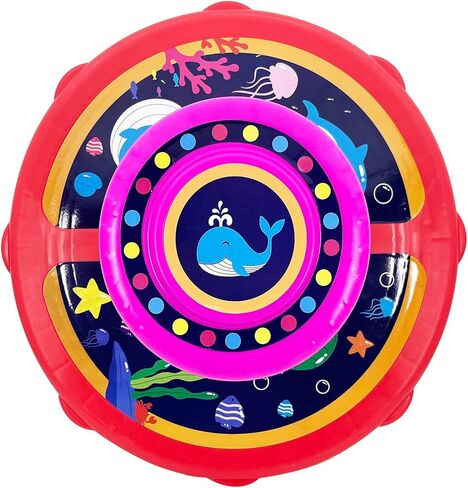 Ocean Twister 360° Sit Twist Spin Classic Spinning Kids Toy Activity Toy for Toddlers Ages Over 18 Months 2 3 4 5 Birthday for Boy Girl Indoor or Outdoor Larger Chassis More Stable and Safer (Blue) in Kuwait