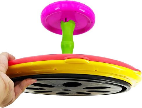 Ocean Twister 360° Sit Twist Spin Classic Spinning Kids Toy Activity Toy for Toddlers Ages Over 18 Months 2 3 4 5 Birthday for Boy Girl Indoor or Outdoor Larger Chassis More Stable and Safer (Blue) in Kuwait