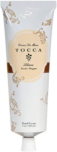 Tocca Crema de Mano Luxe, Liliana Hand Cream, 4 oz - Neroli, Watery Peach, Muguet - Moisturizing, Quick Absorbing in Saudi Arabia