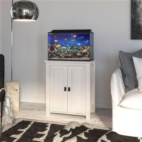 Ollie & Hutch Farmington 10/20 Gallon Aquarium Stand, Ivory in Saudi Arabia
