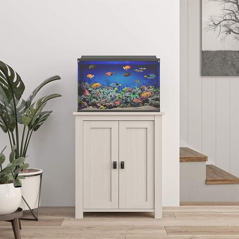 Ollie & Hutch Farmington 10/20 Gallon Aquarium Stand, Ivory in Saudi Arabia