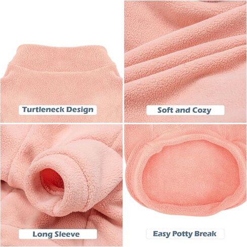 Dog Sweater, 3 Pack Dog Sweaters for Small Dogs Girl Boy, Ultra Soft Warm Puppy Clothes Dog Coat for Winter (Rose+Lt Pink+Lt Purple, Small) in Saudi Arabia