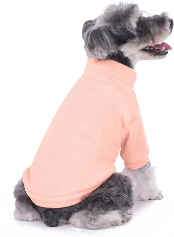 Dog Sweater, 3 Pack Dog Sweaters for Small Dogs Girl Boy, Ultra Soft Warm Puppy Clothes Dog Coat for Winter (Rose+Lt Pink+Lt Purple, Small) in Saudi Arabia