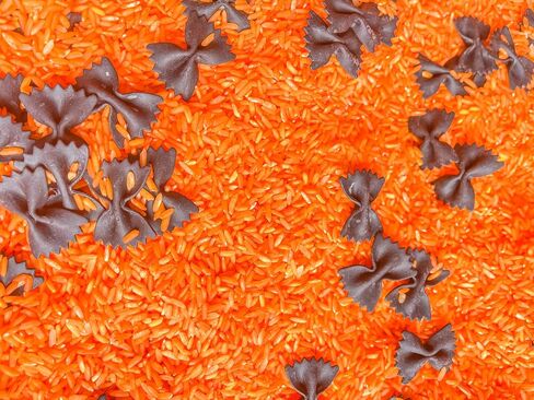 Fall/Autumn Rice Sensory Bin Filler for Sensory Table - Colored Rice for Sensory Play (4 Cups - 2LB) (Fall) in Saudi Arabia