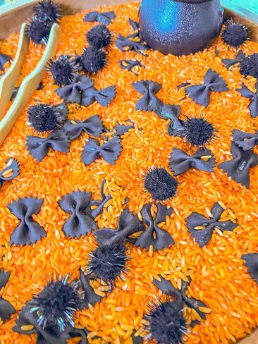Fall/Autumn Rice Sensory Bin Filler for Sensory Table - Colored Rice for Sensory Play (4 Cups - 2LB) (Fall) in Saudi Arabia