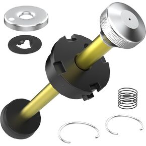 Camping Lantern & Stoves Replacement Parts, Universal Plunger Metal Part, Plunger Pump Repair Kit, 242J5201 Lantern & Stove Replacement Part, Compatible with Coleman Camping Stoves & Dual Fuel Lantern