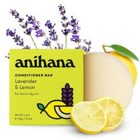 ANIHANA Shampoo Bar for Thin Fine Oily Hair Gives Hair Volume & Body Natural Healthy Look and Shine Paraben Free Lavender and Rosemary 2.29 oz