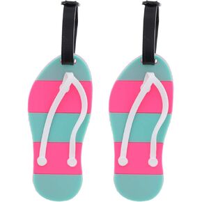 Summer Vacation Luggage Tag Suitcase ID - Set of 2